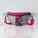 Raspberry Small Banana Bag