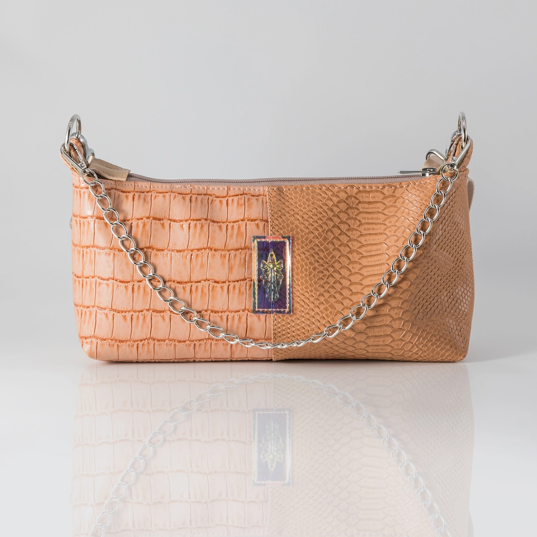 Nude Balance Small Baguette Bag